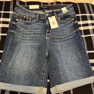 Judy Blue High Waist Size Large Jean Shorts